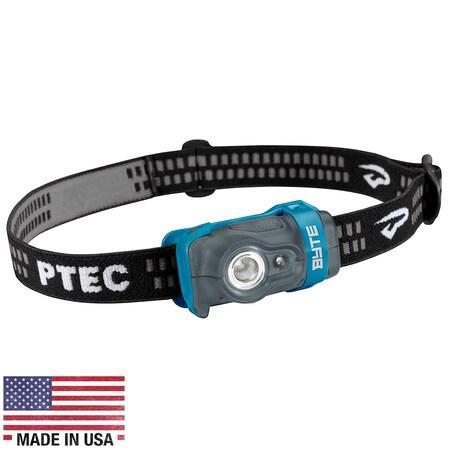 Princeton Tec Byte Headlamp - Gray/Blue BYT90-BL
